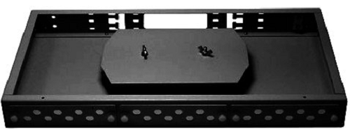 Бокс внешний Hyperline FO-19R-1U-3xSLT-W140H42-24UN-BK универсальный 19, от 8 до 24 портов (SC, duplex LC, ST, FC), со сплайс пластиной, без пигтейло