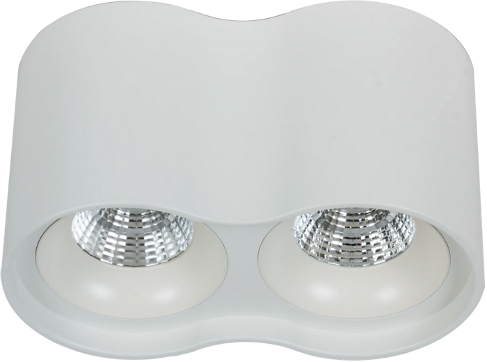Светильник Gauss HD032 LED накладной 24W (белый/белый) 3000K 180x100*100мм 1600 лм