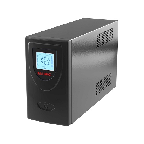 ИБП серии Info/Info LCD/Info PDU Источник бесперебойного питания DKC INFOLCD2000SI линейно-интерактивный, Info, 2000VA/1200W, 2xIEC C13, 2xSchuko, USB + RJ45, LCD, 4x9Aч, RAM batt