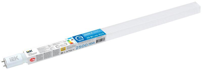 Лампа светодиодная IEK LLE-T8R-25-230-65-G13 LED T8 линейная 25Вт 2500лм 230В 6500К 1200мм G13
