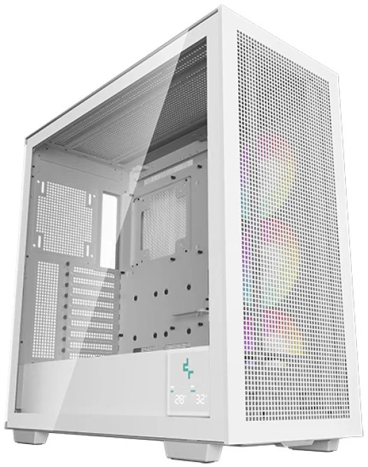 Корпус eATX Deepcool MORPHEUS WH белый, без БП, боковое окно из закаленного стекла, USB Type-C, 4*USB 3.0, audio