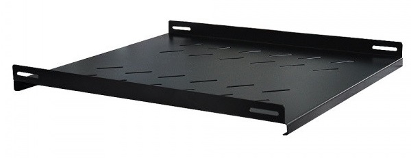 Полка W&T WT-2077C Black стационарная для шкафа 600х800