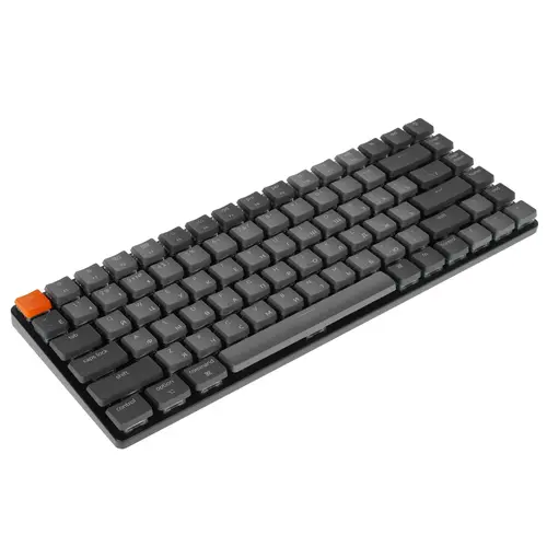 Клавиатура Wireless Keychron K3 K3-D2 механическая ультратонкая, 84 клавиши, White LED подсветка, Blue Switch