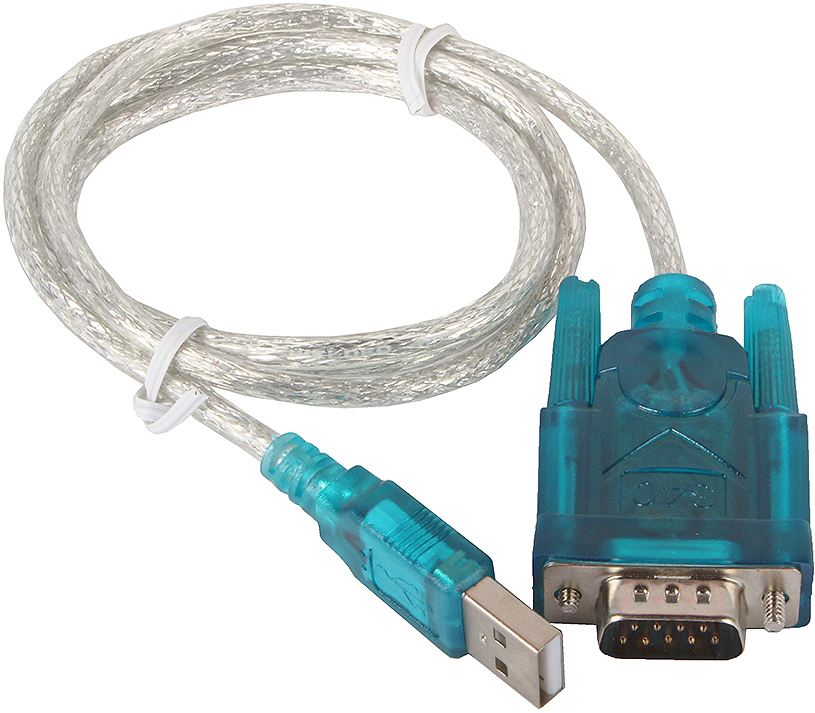 Адаптер ORIENT AM/DB9М USS-102 USB -> Serial (COM) RS232, 1.2 м. крепление COM винты, ret