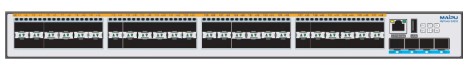 Коммутатор Maipu S4330-54GXF. 48-Port 1000M SFP interfaces, 4-Port 10G SFP+ interfaces, One Extension Slot, Dual Power Slots + AD120-1S005E - 1 pcs