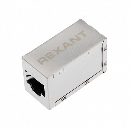 Адаптер проходной Rexant 03-0109 RJ-45(8P-8C), FTP экранированный, категория 6, (гнездо-гнездо)