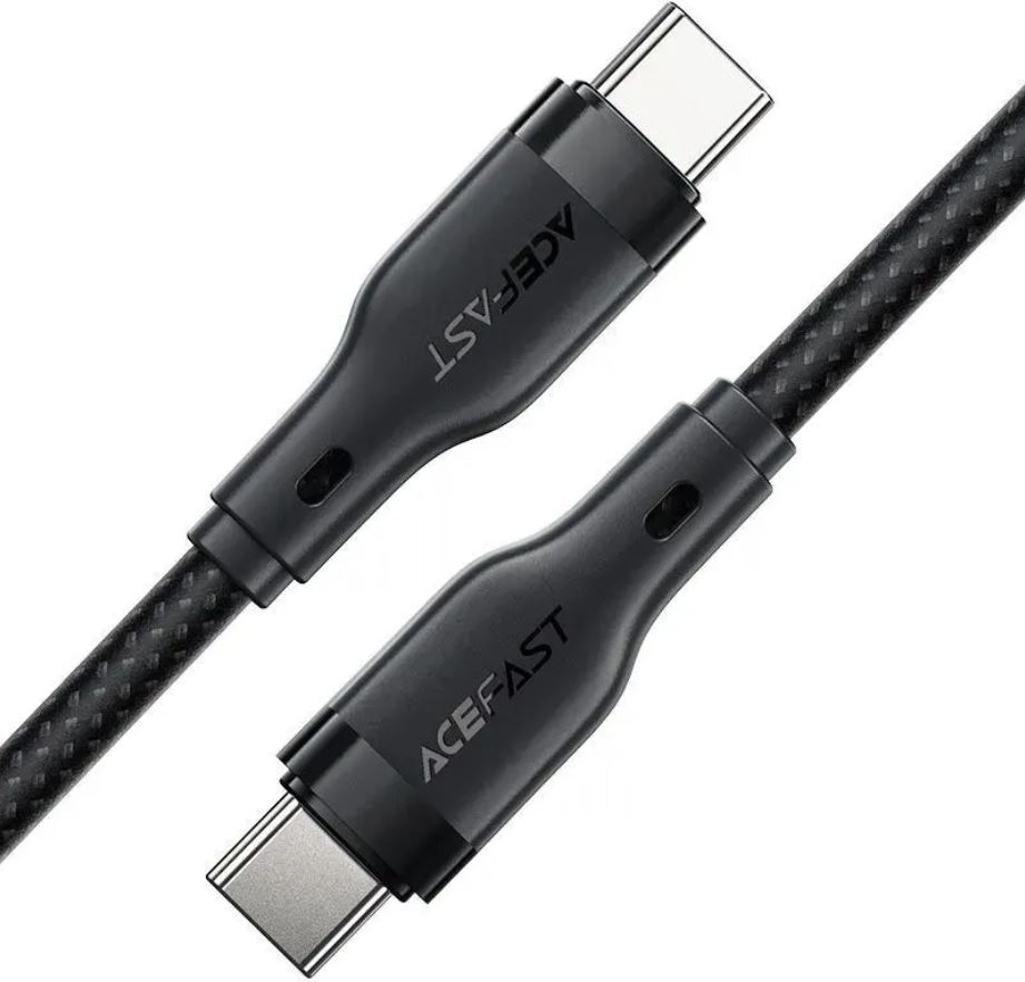 Кабель ACEFAST C8 USB-C to USB-C charging data cable цвет: черный