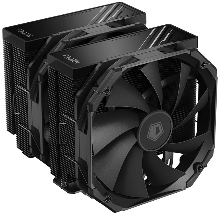   Xcom-Shop Кулер ID-Cooling FROZN A720 BLACK LGA20XX/1700/1200/115x/AM5/AM4 (2*140mm fan, 500-2000rpm, 98.6CFM, 33.5dbA, 300W TDP, 4-pin PWM) RET