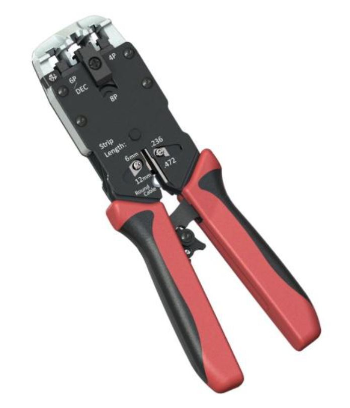  Устройство обжимное Hyperline HT-3008AR с храповым механизмом