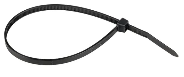 Хомут EKF plc-cb-4.8x250 нейлоновый черный (4,8х250) (100шт.)