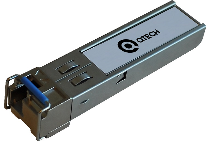 Трансивер QTECH QSC-SFP40GEW-5531-DDM-I 40км, 1,25Гбит/с, Tx=1550/Rx=1310нм, LC, DFB, SM, DDM, индустриальный