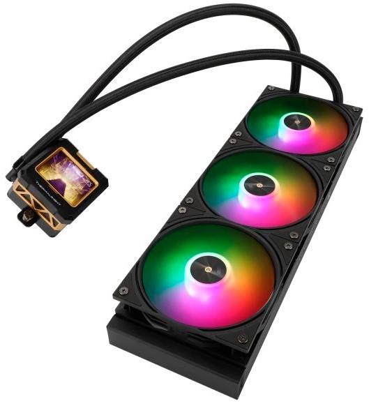 Система охлаждения жидкостная Thermalright Frozen Warframe ULTRA 360 Black ARGB LGA115x/1200/1700/1851/AM4/AM5 (3*120mm, 2000rpm, 70.84CFM, 22dBa)