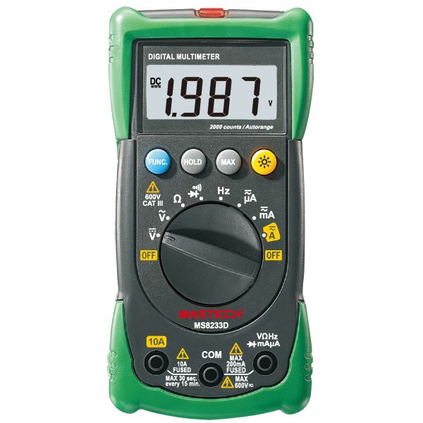 Мультиметры и аксессуары Мультиметр Mastech MS8233D 13-2070 универсальный