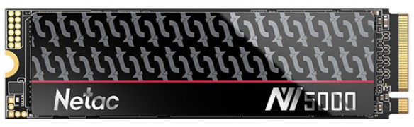 SSD AGI Накопитель SSD M.2 2280 Netac NT01NV5000T-1T0-E4X NV5000t 1TB PCI-E 4.0 x4 NVMe 1.4 3D NAND 4800/4600MB/s TBW 640 MTBF 2M 22х80mm heatspreader Retail