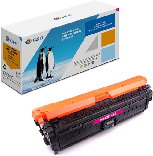 Картридж GG-CE743A Cartridge G&G for HP CLJ CP5225/CP5225N/CP5225DN, with chip (7300)