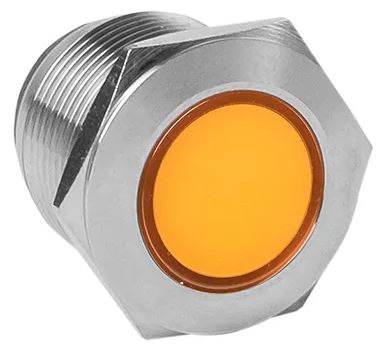 Лампа сигнальная EKF s-pro67-332 оранжевая S-Pro67 19 мм 24В PROxima