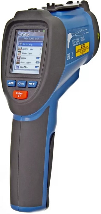  Пирометр CEM DT-9860 CEM 481011 профессиональный со встроенной камерой