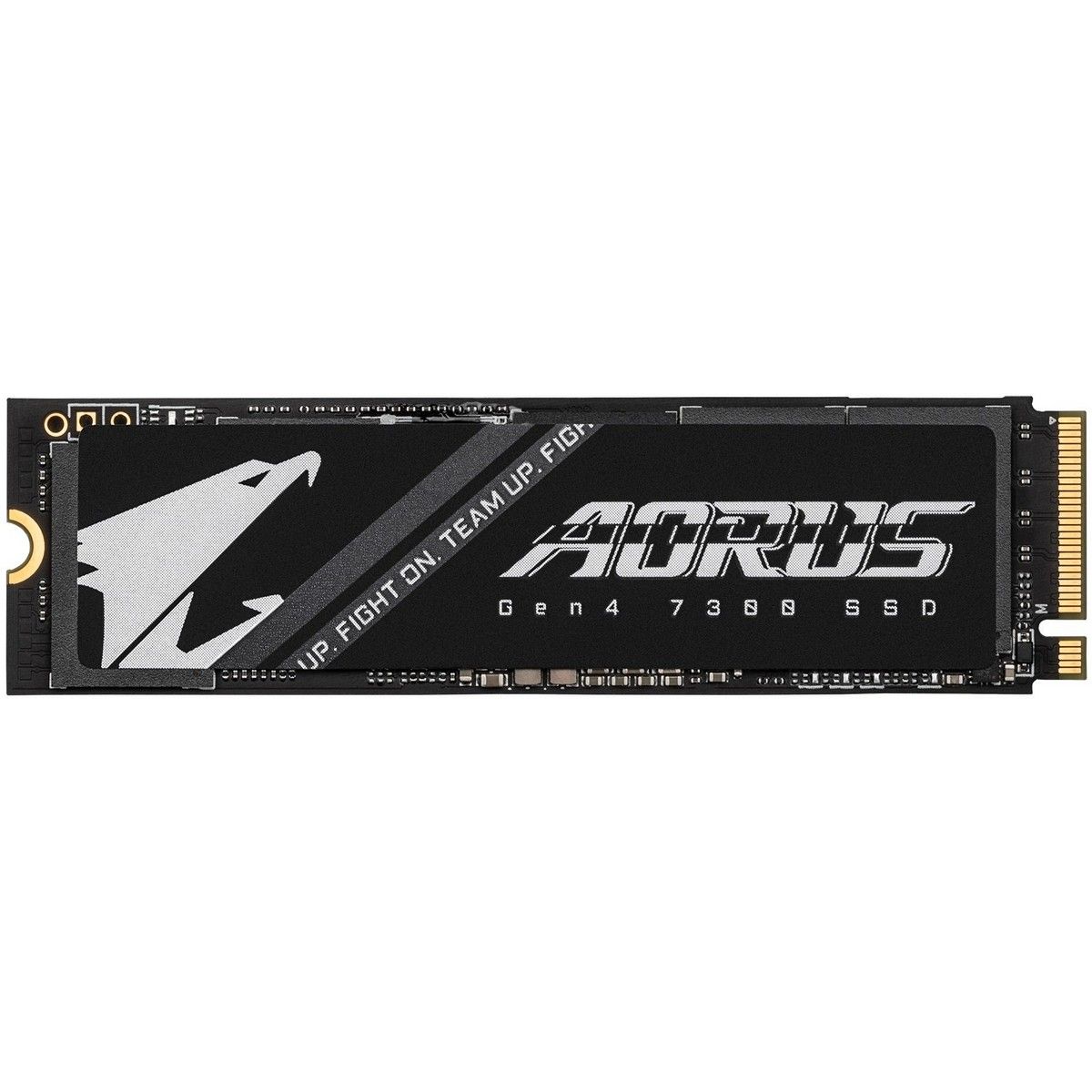 SSD Gigabyte Накопитель SSD M.2 2280 GIGABYTE AG4732TB N 2TB, 7300/6850MB/s, TBW 1400, MTBF 1.6M