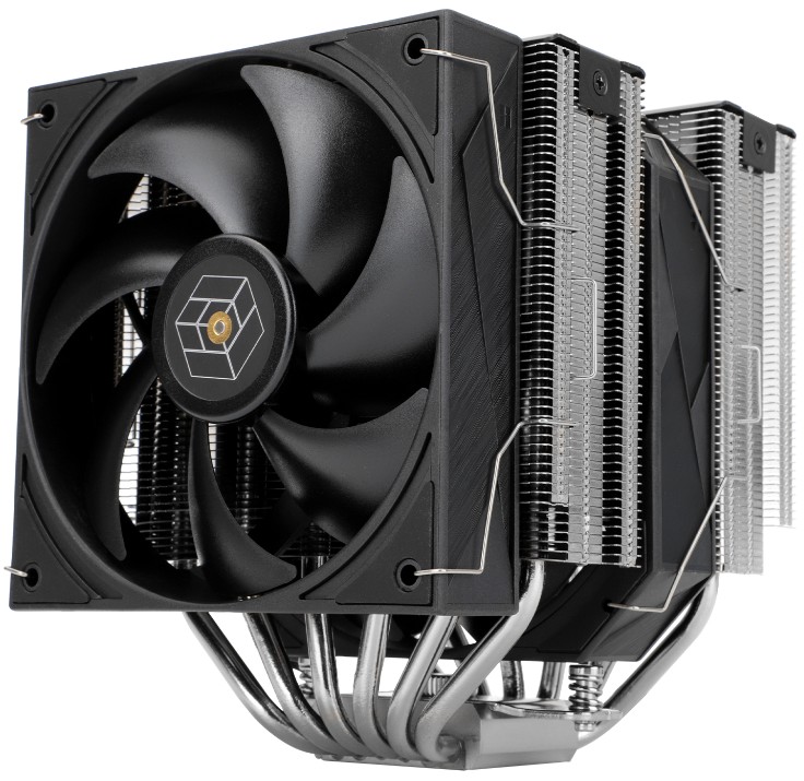 Кулер Thermalright Royal Pretor 130 RP130 LGA1200/1700/1851/2011/2066/115X/AM4/AM5 (120mm, 130mm, 2150/1750rpm, 80.45CFM/81.88CFM, 29.4dBA/28.3dBA, 4-
