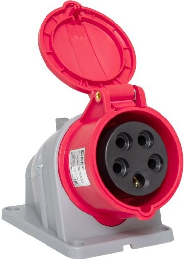 Розетка стационарная наружная EKF ps-115-16-380-PRO 115 3Р+РЕ+N 16А 380В IP44 PROXIMA