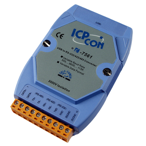 Преобразователь ICP DAS I-7561 USB TO RS-232/422/485 Converter