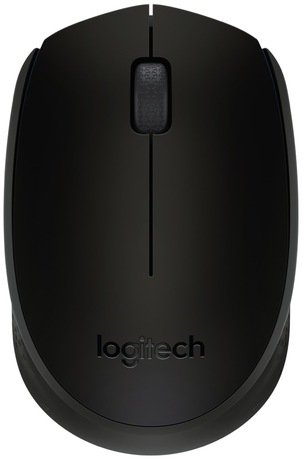 Мышь Wireless Logitech B170 910-004798 black, USB, OEM