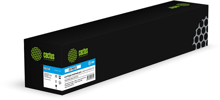  Картридж Cactus TN-227C голубой (24000стр.) для Konica Minolta bizhub C227i/C257i