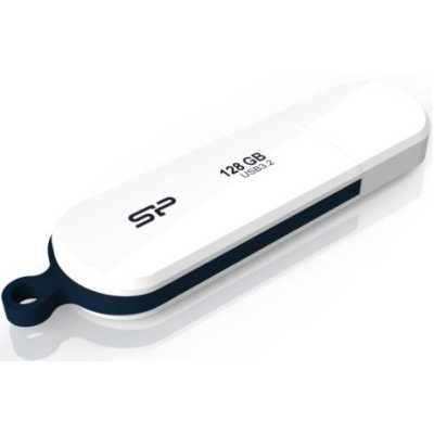 Накопитель USB 3.1 128GB Silicon Power SP128GBUF3B32V1W Blaze B32 белый