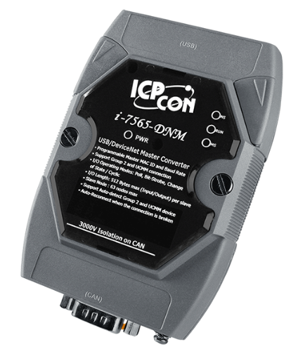 Преобразователь ICP DAS I-7565-DNM-G CR CR USB/DeviceNet Master communication Converter with D-sub 9-pin connector