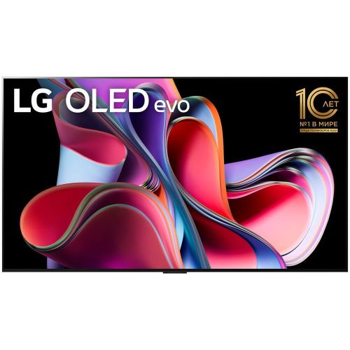 Телевизор OLED LG OLED55G3RLA.ARUB 55, темно-серый, 4K Ultra HD, 3840х2160, 120Hz, DVB-T, DVB-T2, DVB-C, DVB-S, DVB-S2, USB, WiFi, Smart TV