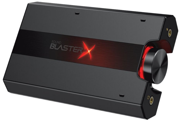 Звуковая карта USB 3.0 Creative Sound BlasterX G5 Cirrus Logic CS43198, 5.1 Ret