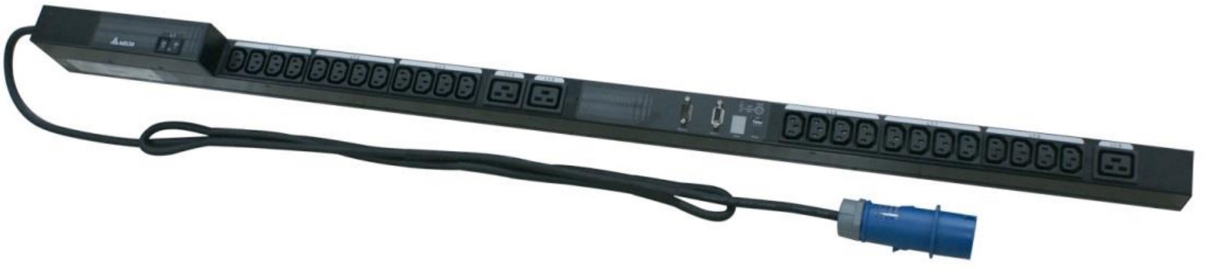 Блок распределения питания Delta Electronics PDU1311A2710001 Meter PDU, Half rack,200/240 Vac, 16A,(24)C13,(3)C19, мониторинг с карты 3915100766-S00