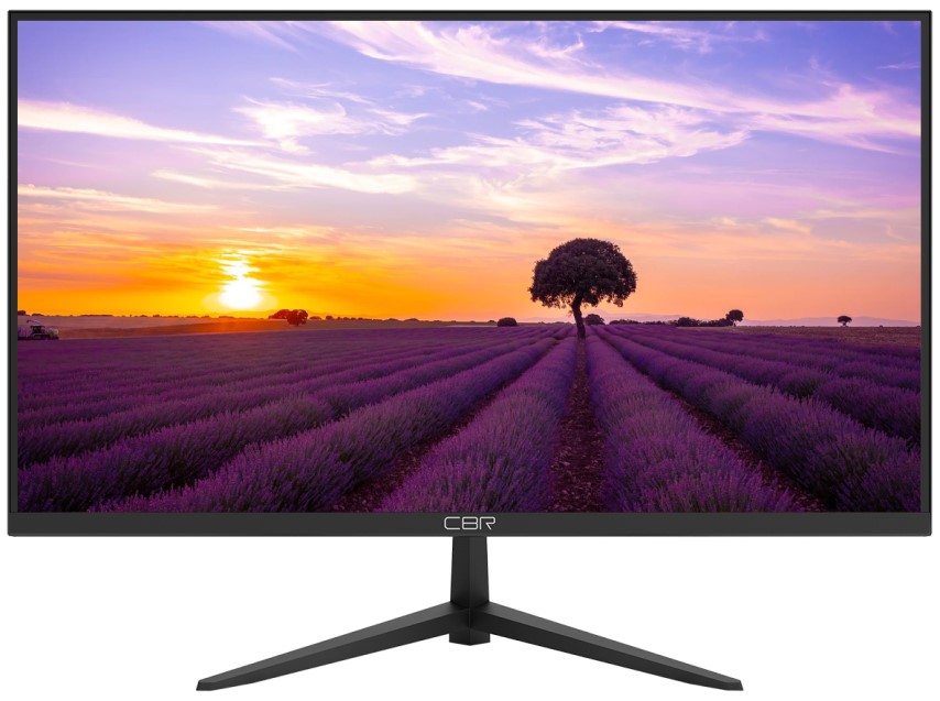 Монитор 21,5 CBR LCD-MF2203-OPC LCD безрамочный, VA, 1920x1080, 75Гц, VGA, HDMI, черный, кабель HDMI 1.5м в комплекте