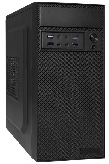 Корпус mATX Exegate BAA-109U2-UN500 EX299137RUS БП UN500, 2*USB, 2*USB 3.0