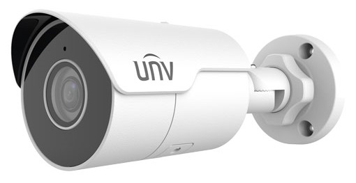 Видеокамера IP UNIVIEW IPC2124LE-ADF28KM-G цилиндрическая, 1/3 4 Мп КМОП 30 к/с, ИК-подсветка до 50м., EasyStar 0.003 Лк F1.6, объектив 2.8 мм