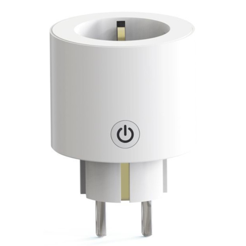 Розетка умная Moes MWP-X-EU16M-WH-MS Smart Plug Matter Wi-Fi белая