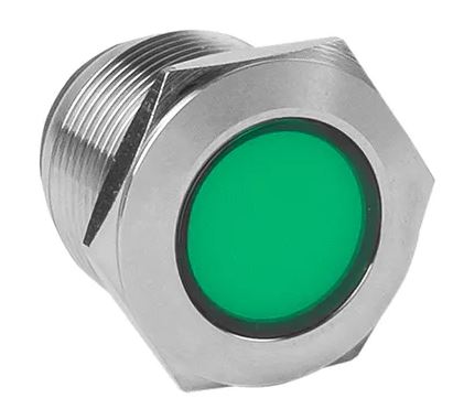 Лампа сигнальная EKF s-pro67-321 зеленая S-Pro67 19 мм 230В PROxima