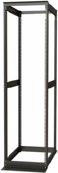 Открытая стойка двухрамная 19, 32U Hyperline ORK2A-3281-RAL9005 черная (RAL 9005)
