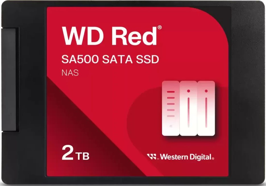 Накопитель SSD 2.5'' Western Digital WDS200T2R0A SA500, 2TB, 560/520MB/s, TBW 1300