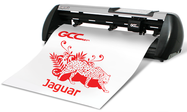 Плоттер GCC 112800140G Jaguar V J5-61LX (с опт. датчиком), 24 (610 мм, A1+), скорость резки 1530 мм/с