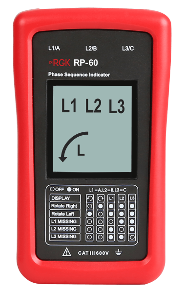 Индикатор чередования фаз RGK RP-60