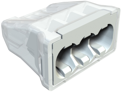 Клемма OBO Bettermann 2054485 пружинная 3x2,5 мм2