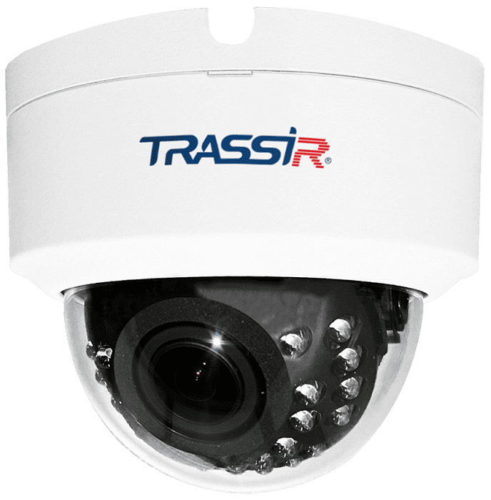 Видеокамера IP TRASSIR TR-D2S1 v2 3.6 внутренняя 2Мп с ИК-подсветкой. 1/2.9 CMOS, режим день/ночь (механический ИК-фильтр), объектив 3.6 мм
