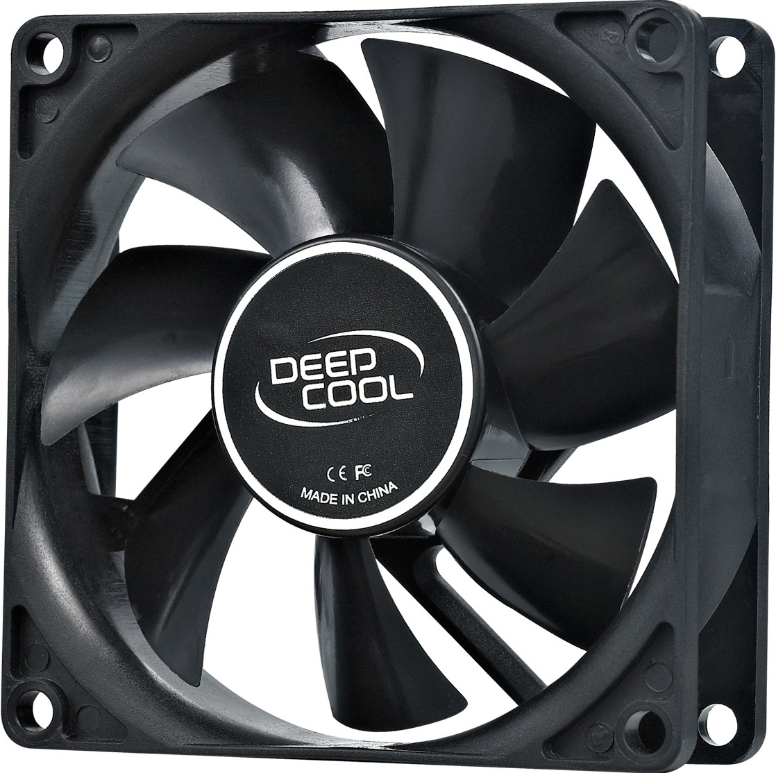  Вентилятор для корпуса Deepcool Xfan 80 80x80x25mm 1800rpm 20.3dB 21.8 CFM 4-pin (Molex) Ret