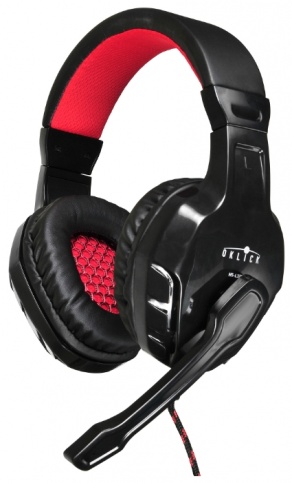 Гарнитура проводная Oklick HS-L320G NO-3000 черный, 1.9 м, мониторы, оголовье