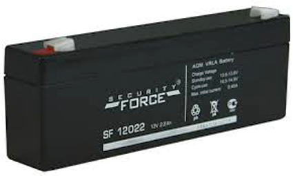 Аккумулятор Security Force 12 В, 2.2 Ач SF 12022 герметичный свинцово-кислотный