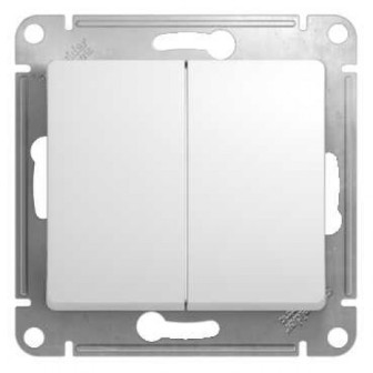 Выключатель Schneider Electric GSL000151 2-клавишный, сх.5