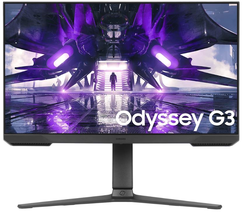 Монитор 24 Samsung Odyssey G3 LS24AG320NMXZN FHD/VA/165Hz/250cd/1ms/HDMI/DP