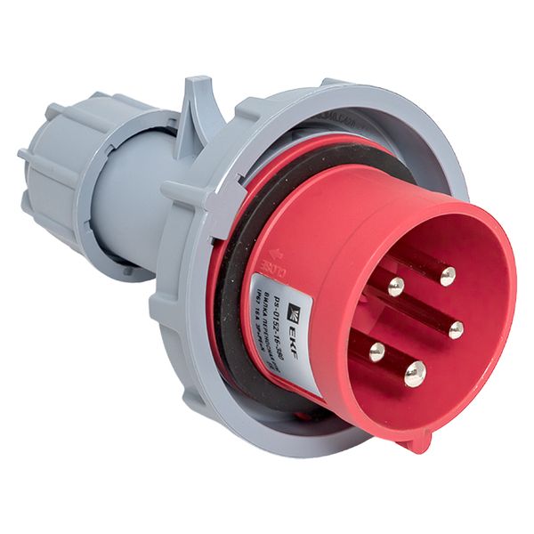 Вилка переносная EKF ps-0152-16-380 0152 3Р+РЕ+N 16А 380В IP67