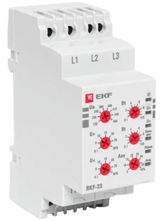 Реле контроля фаз EKF rkf-23